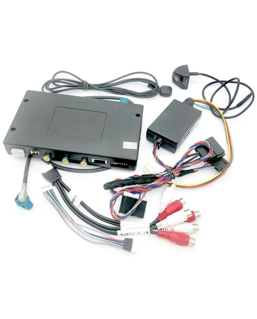 Global Byte BMW Camera Solution 4 Pin | CIC System 2012 | Camera Add On Interface in OEM Radio | CAM-BMW/4