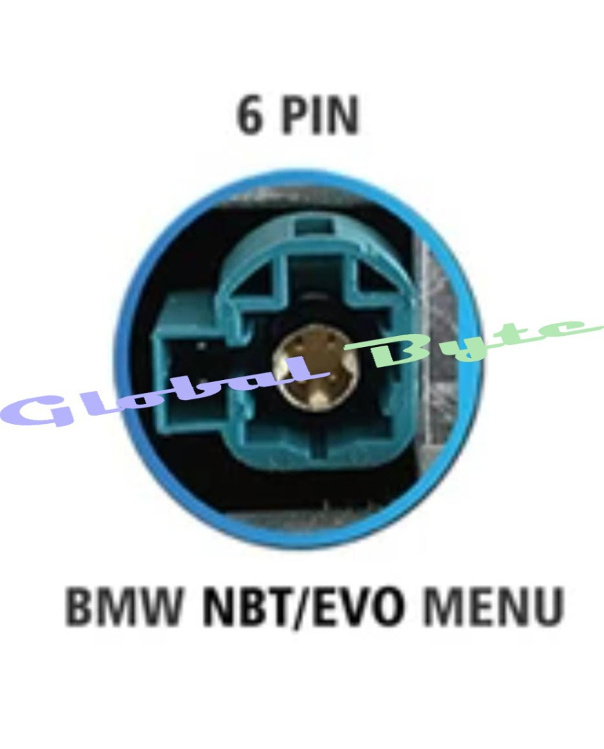 BMW X1 New Camera  Solution 6 Pin(EVO System 2018+)) Camera Add On Interface in OEM Radio