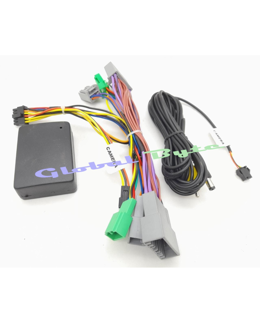 Global Byte Front Camera Interface Suitable for Maruti Suzuki Baleno, Ertiga, XL6, Brezza 2022+, Toyota Glanza, Urban Cruiser, Hyryder 2022+ (Incl TV Free) | CAM-SZ-N/FRT