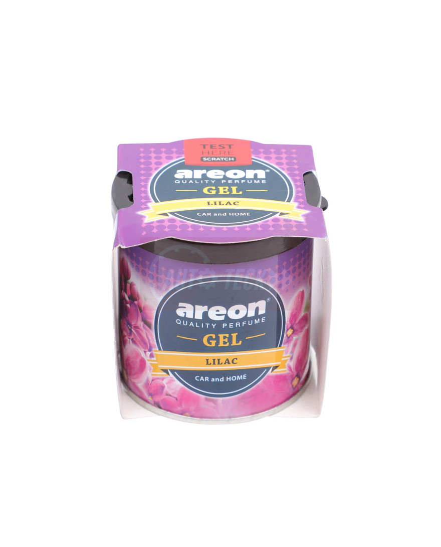 Areon Lilac Gel Air Freshener for Car | 80g | GCK11