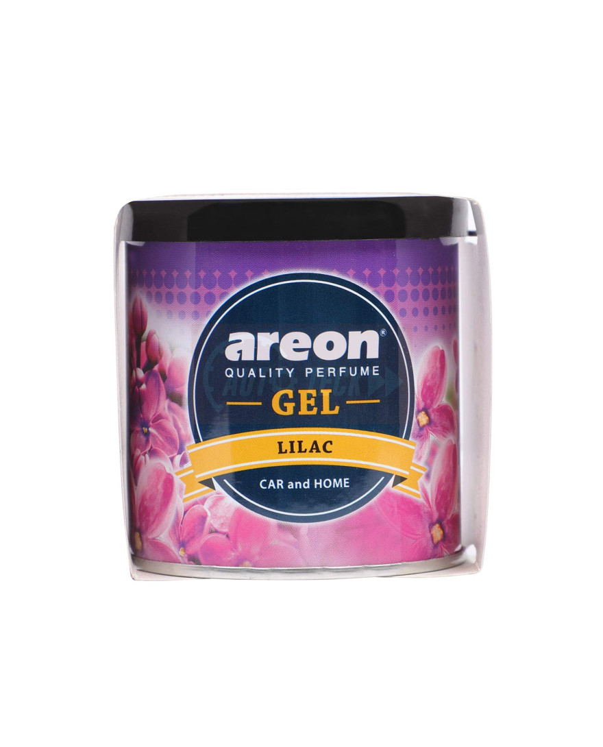 Areon Lilac Gel Air Freshener for Car | 80g | GCK11