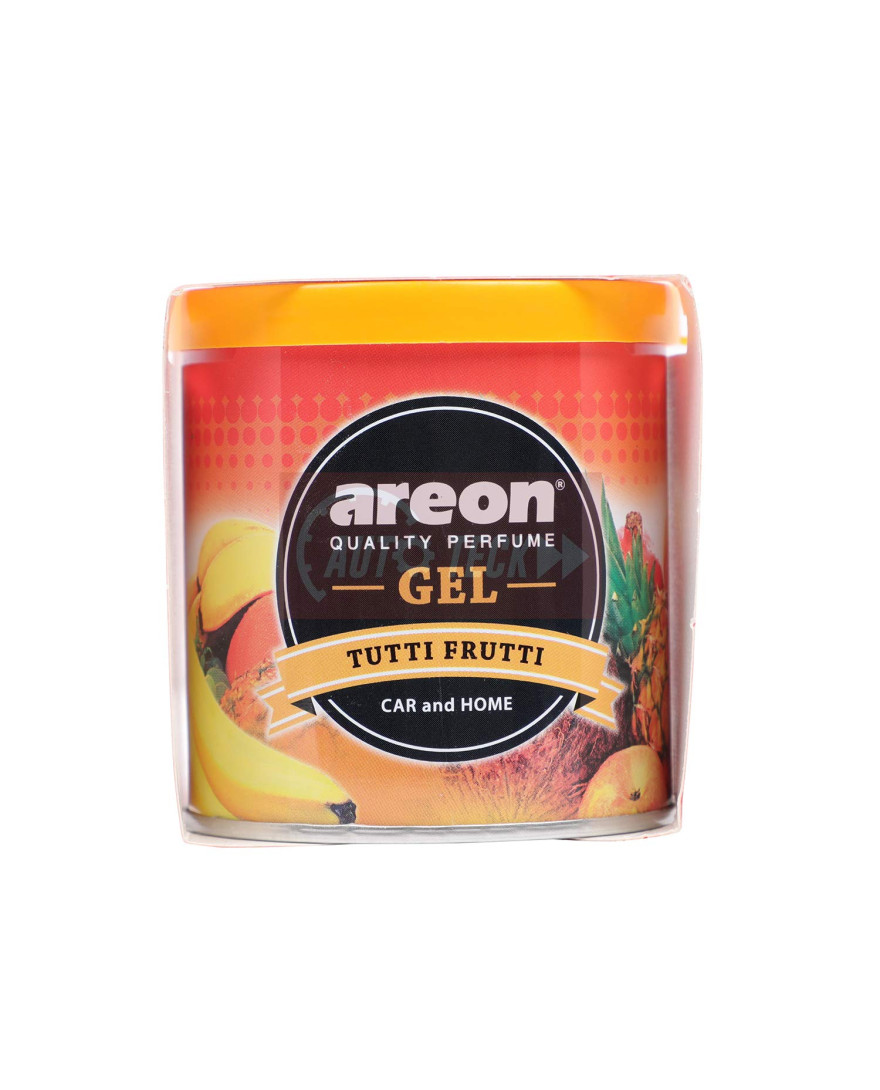 Areon Tutti Frutti Gel Air Freshener for Car | 80g | GCK08