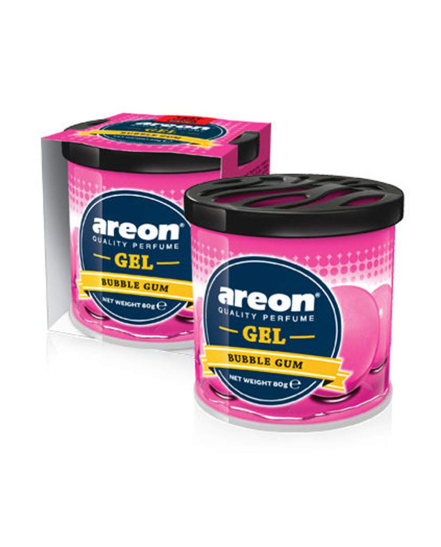 Areon Bubble Gum Gel Air Freshener for Car | 80g | GCK10 