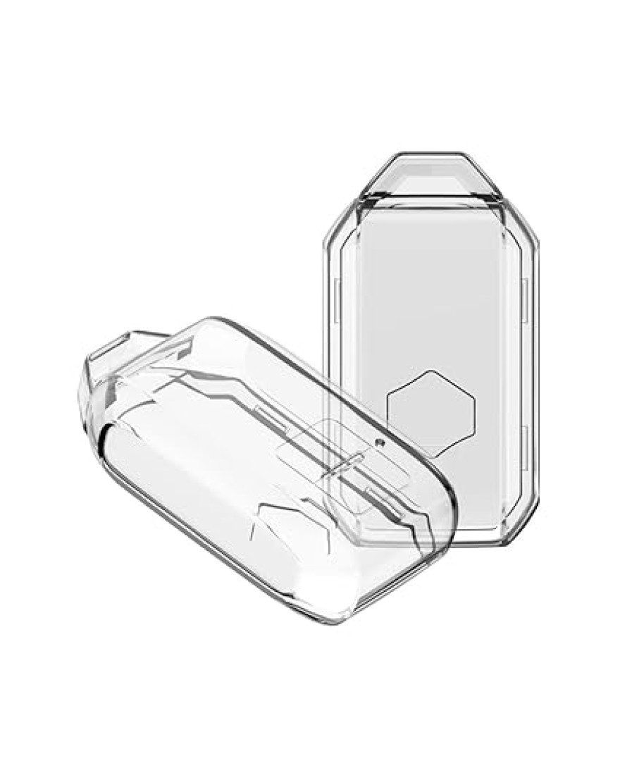 Keycare Clear Transparent TPU Key Cover CL TP 05 | Compatible with Maruti Suzuki Xl6