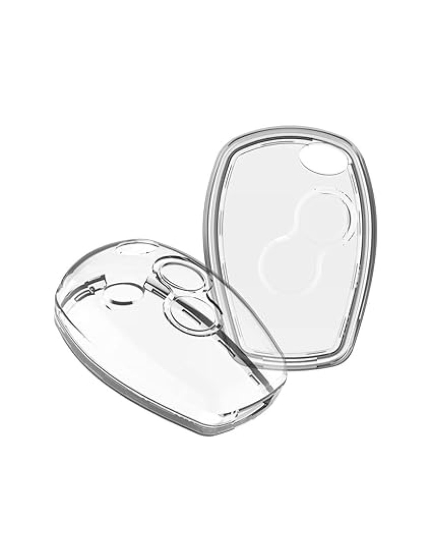 Keycare Clear Transparent TPU Key Cover CL TP 20 | Compatible with Duster, Logan