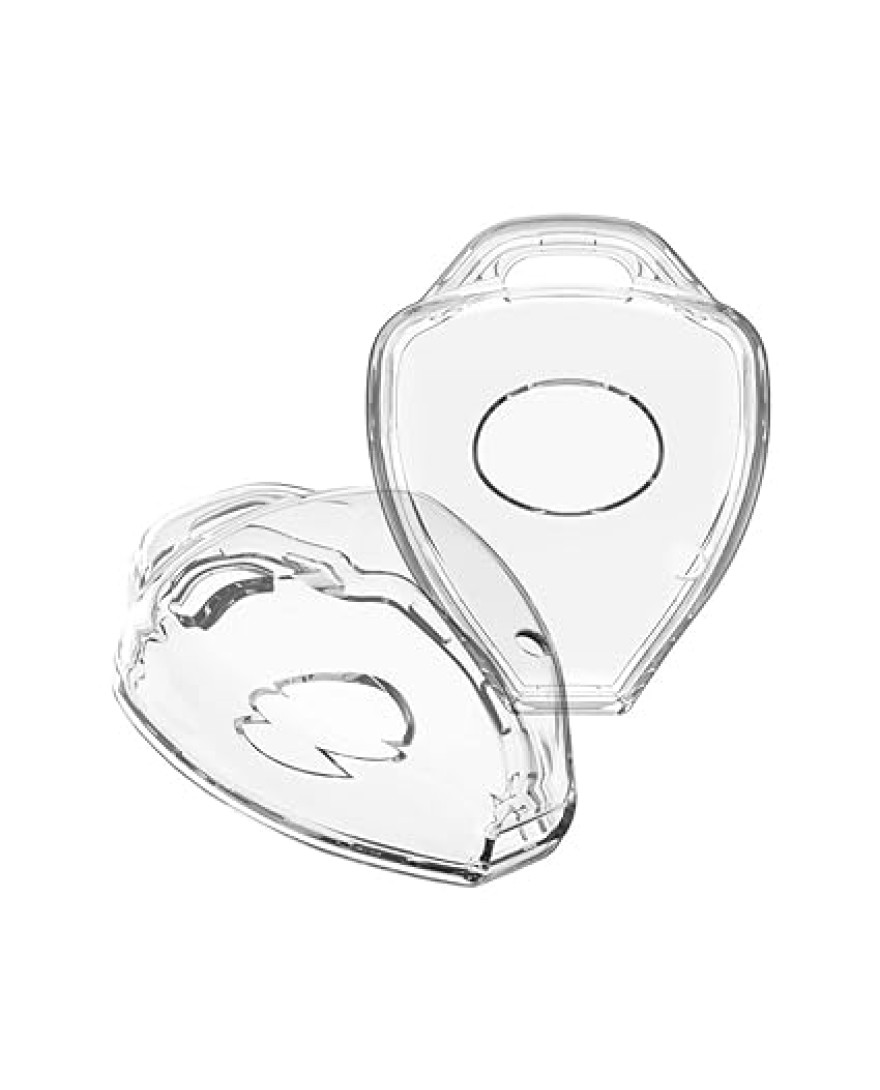 Keycare Clear Transparent TPU Key Cover CL TP 32 | Compatible with Fortuner, Innova