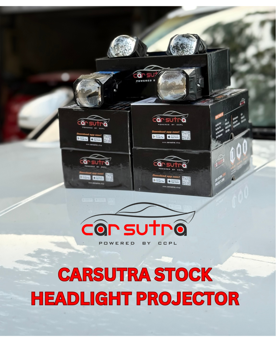 Carsutra Stock Headlight Projector | Compitabile for HYCROSS INNOVA, KIA SALTOS 2020,2023,KIA SALTOS 2024| Fitting Charges Extra Applicable