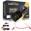 Audio Wheels Reverse Backup AHD Rear View Camera Wide Angle View Universal Car Reverse Camera Waterproof Car Parking Moving Car Reverse Camera only for Car Android Monitors.