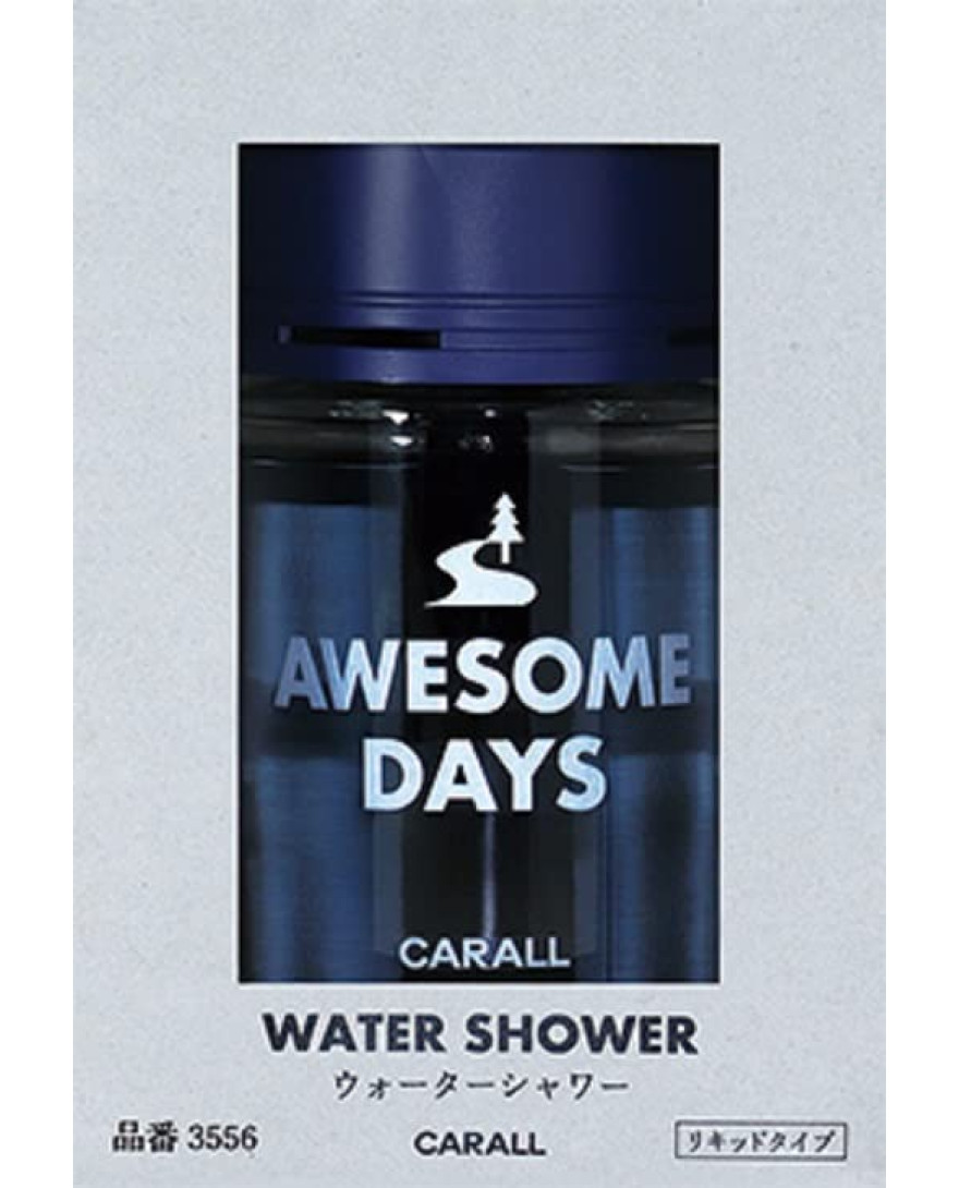 CARALL Awesome Days Liquid Water Shower Car Air Freshener (200 ml)