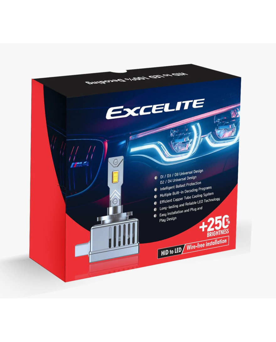 Excelite D8 Series LED LAMP 12V 110W 6000K