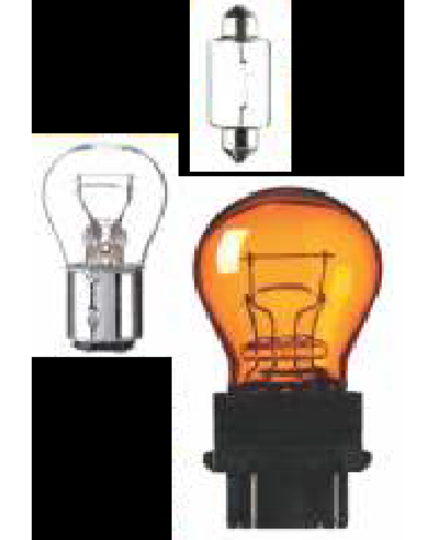 EXCELITE T20 12V HALOGEN BULB W21W AMBER