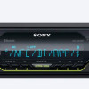 Sony Car Stereo DSX A416BT Digital Media Receiver with NFC, Bluetooth, USB, AUX, FM | Black | PRE Out 3 x 2V, Output Power 55W x 4, 10 Band Equalizer, Variable Colour Key Illumination