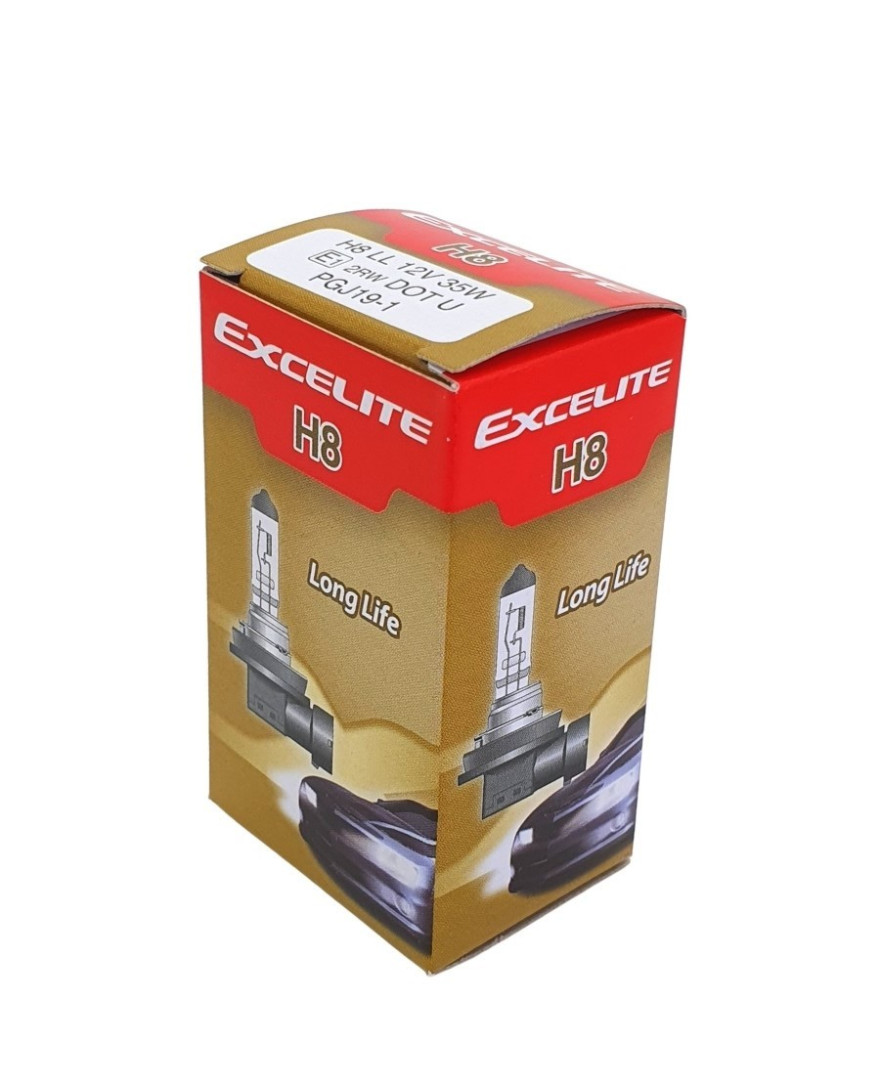 EXCELITE H8 12V 55W HALOGEN BULB PGJ19-1