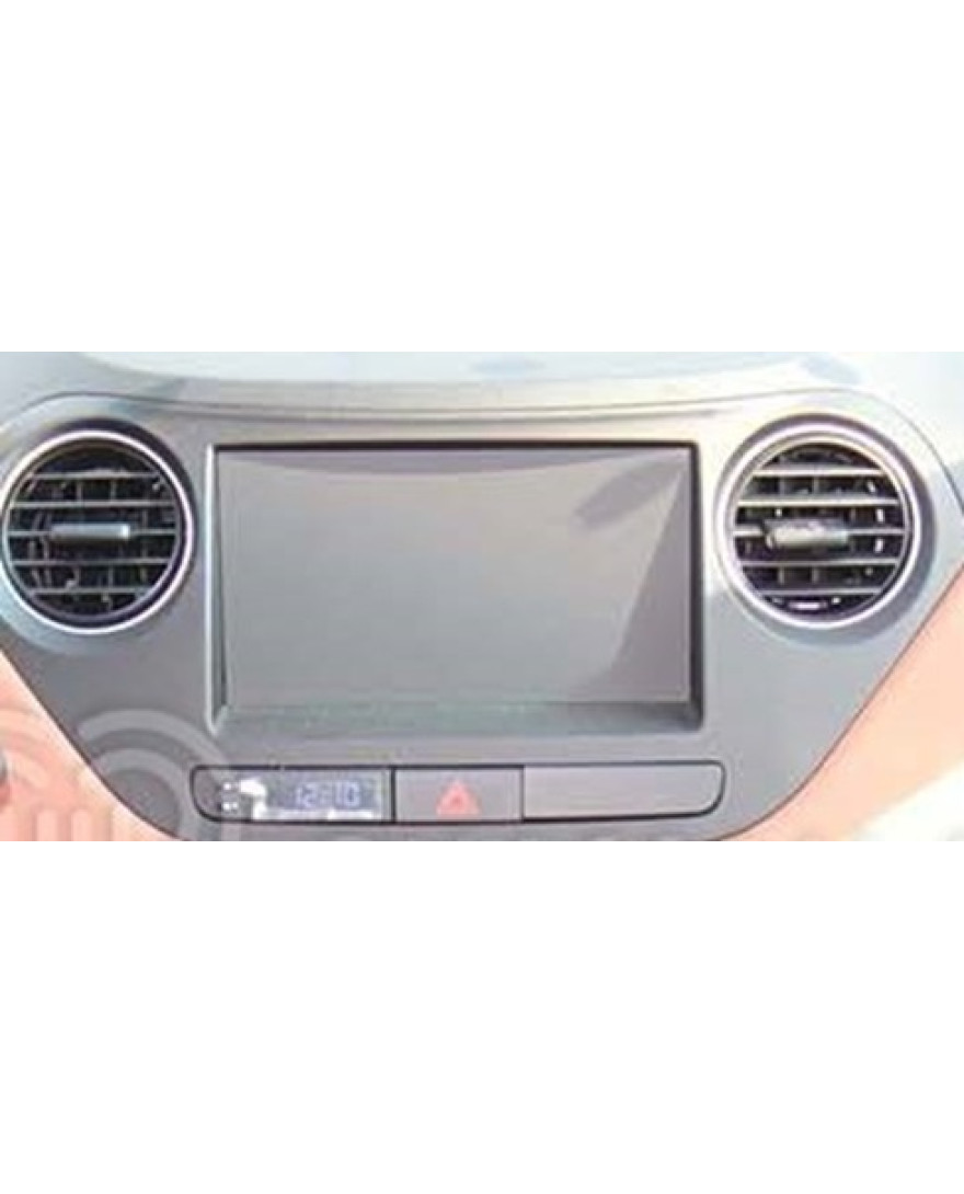 Global Byte 7Inch 2 Din Radio Audio Installation Facia Kit Hyundai i10 Grand Car With OEM Radio | FA-HY01/GDT