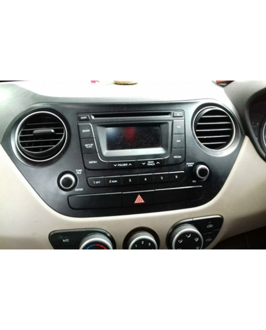 Global Byte Hyundai i10 Grand Car Without OEM Radio| 7Inch 2 Din Radio Audio Installation Facia Kit | FA-HY02LL/GDF