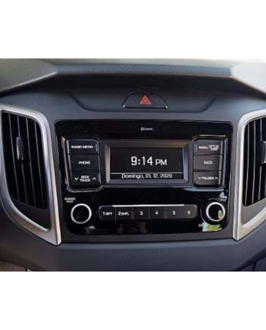 Global Byte Hyundai Creta Full Frame Car Without OEM Radio | 7Inch 2 Din Radio Audio Installation Facia Kit | FA-HY03/CRT-BST