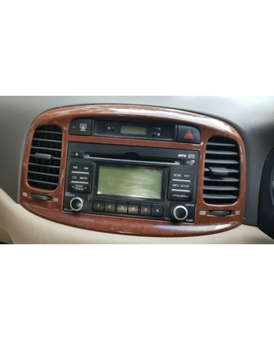 Global Byte 7Inch 2 Din Radio Audio Installation Facia Kit for Hyundai Old Verna| FA-HY04/OV