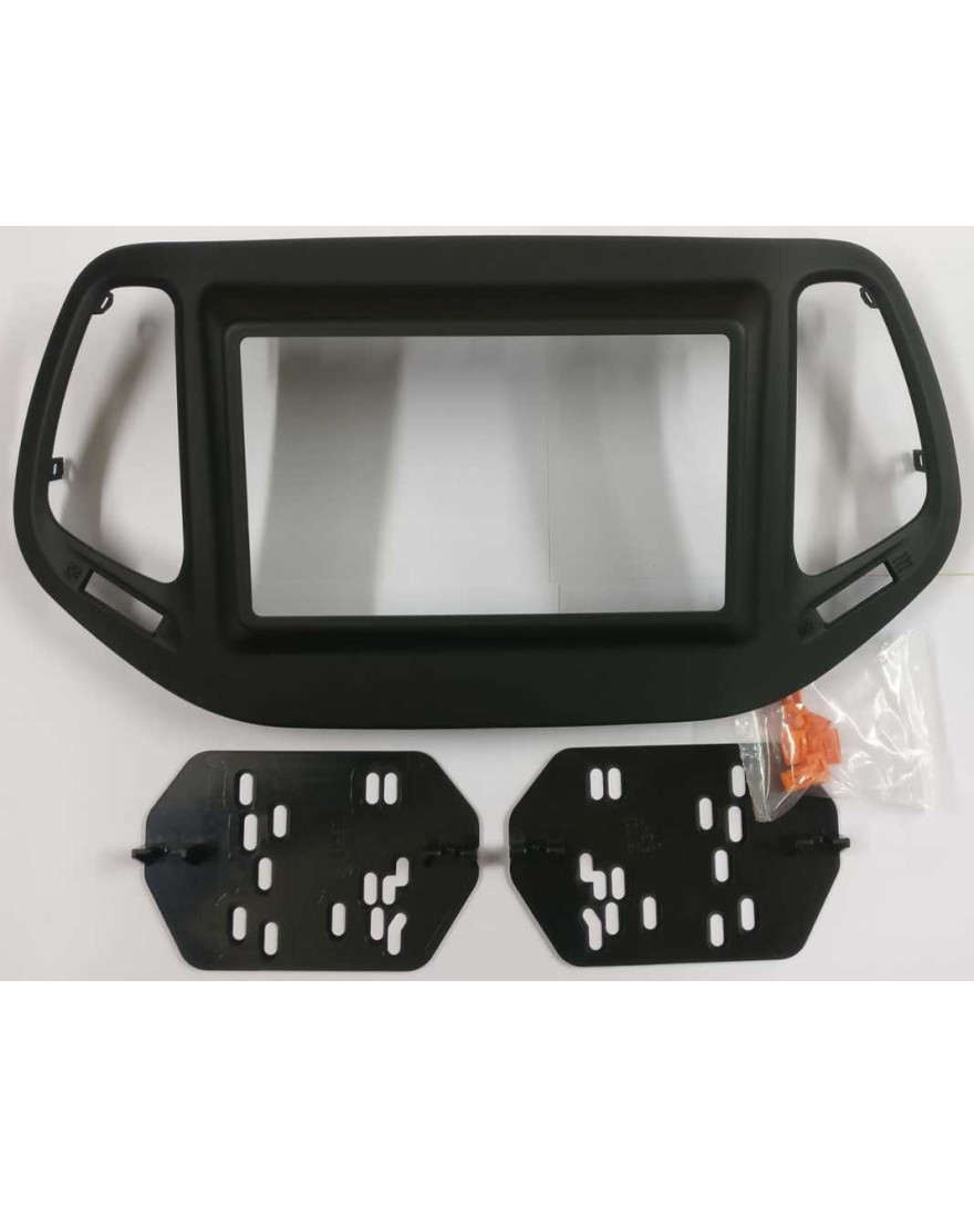 Global Byte 7Inch 2 Din Radio Audio Installation Facia Kit for Jeep Compass | FA-JEEP