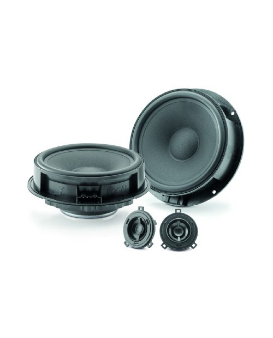 Focal IS VW180 Volkswagen /Seat /Skoda Plug N Play 7 Inch 180mm | 2 way component kit | 75WRms | 2Ω