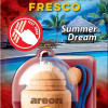 Areon Fresco Summer Dream, Car Air Freshener, Room Freshener | Long Lasting Fragrance | 4ml | FRTN37