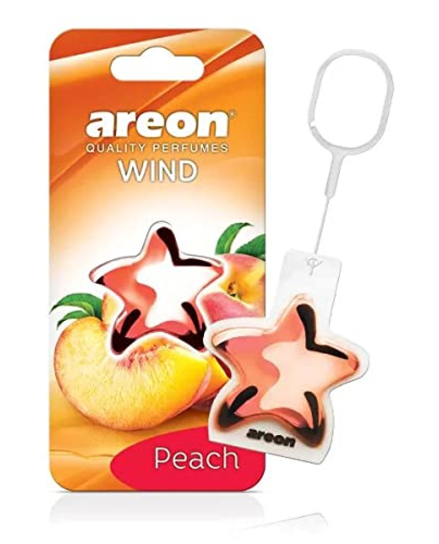 Areon Car Wind Fresh | Peach|CAR HANGING PERFUME | WF10