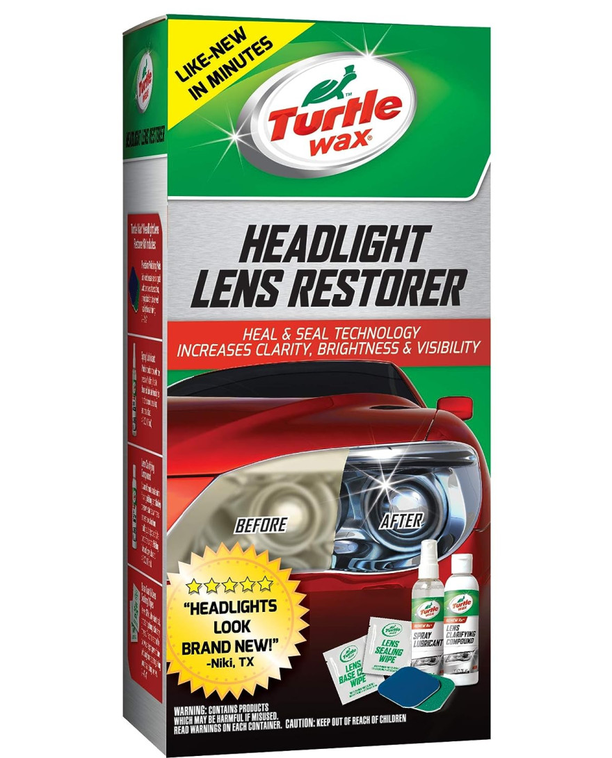 Turtle Wax Headlight Lens Restorer Kit | 318ml