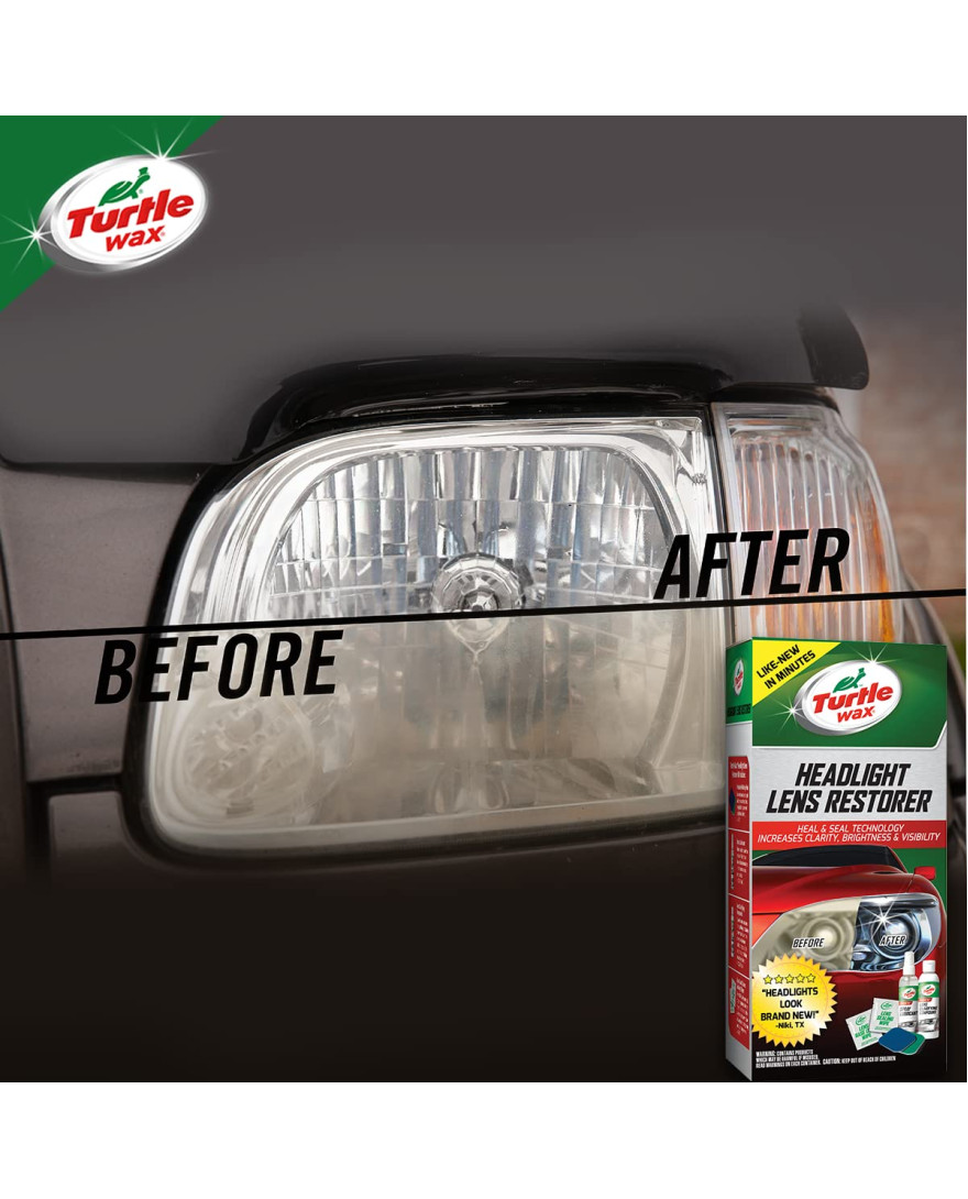 Turtle Wax Headlight Lens Restorer Kit | 318ml