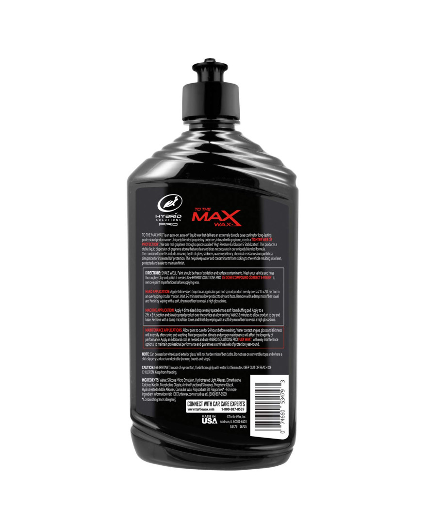 Turtle Wax Hybrid Solutions Pro to The MAX Wax 414ml