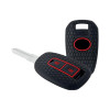 Keycare Silicon key cover fit for Indica Vista, Indigo Manza 2 button remote key | KC22 | Black