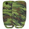 keycare Camouflage Silicon Key Cover KC29 fit for Tata Zest, Bolt, Tiago, Tigor, Nexon, Harrier, Safari Storme, Hexa 3 Button flip Key