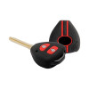 Keycare Silicon Key Cover KC32 Compatible for Innova, Fortuner 2 Button Remote Key | Black