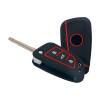 Keycare Silicon Key Cover KC55 for B29 Model Universal Remote flip Key | Black