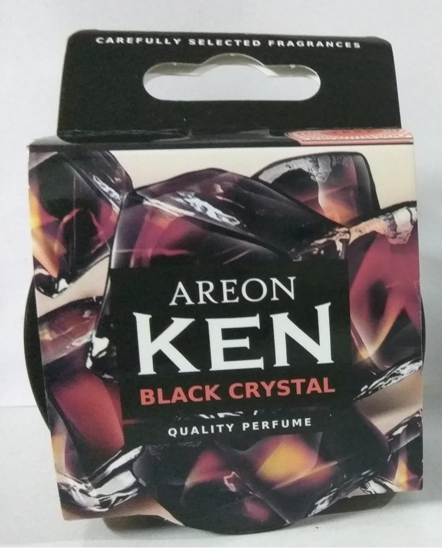 Areon Ken Black Crystal Car Air Freshener | 35g | AK04