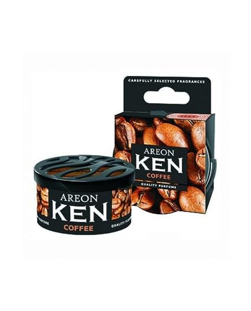 AREON Plastic Ken Coffee Car Air Freshener | 35g | AK17