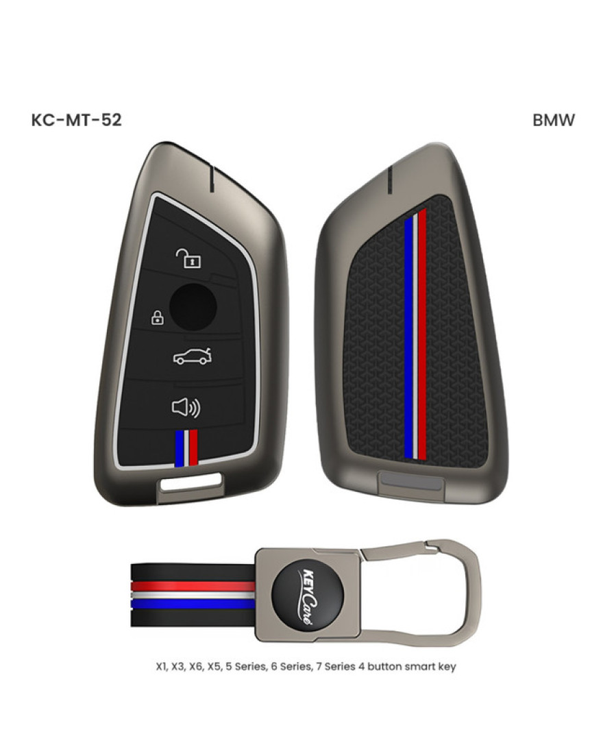 Keycare Metal Key Cover MT-52 for BMW Cars