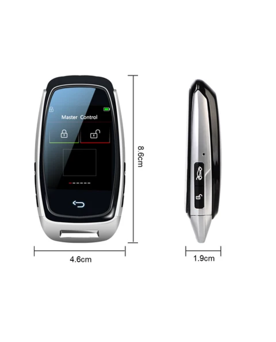 LCD Smart Key - PHANTOM 920 SILVER