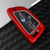 Keycare Premium Metal Alloy Key Case for BMW 3/5/7/X/M/GT SERIES | Metal BMW 4 | Red