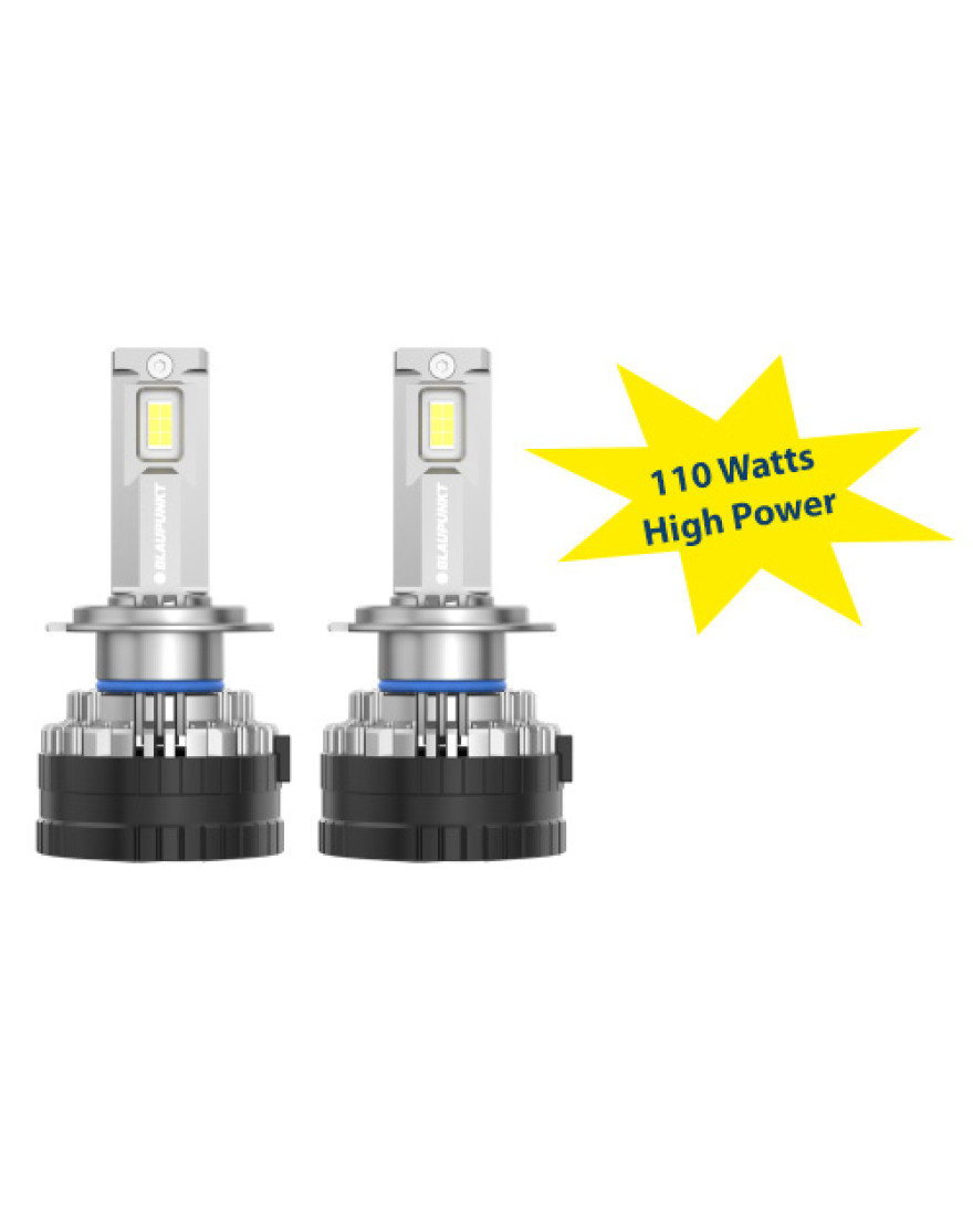 Global Byte High Power110W H18 LED Bulb Set of 2 | Premium Series High Voltage | LED/PRE55-H18