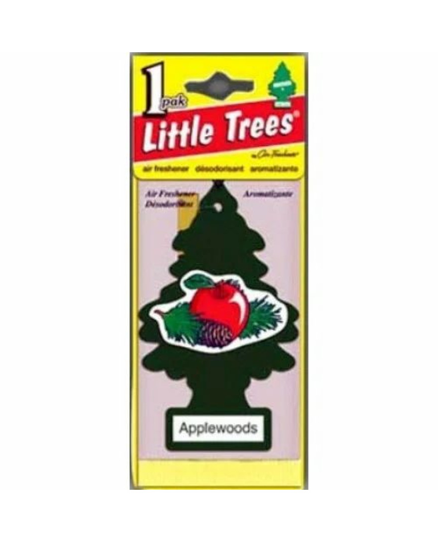 Little Trees Hanging Applewood Paper Car Air Freshener | 10g