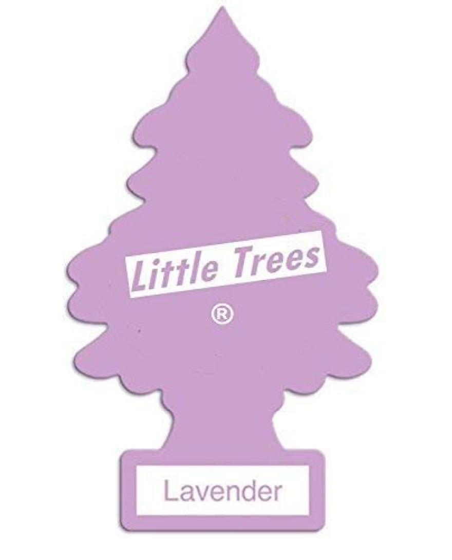 LITTLE TREES Hanging lavender Paper Car Air Rreshener | 10g