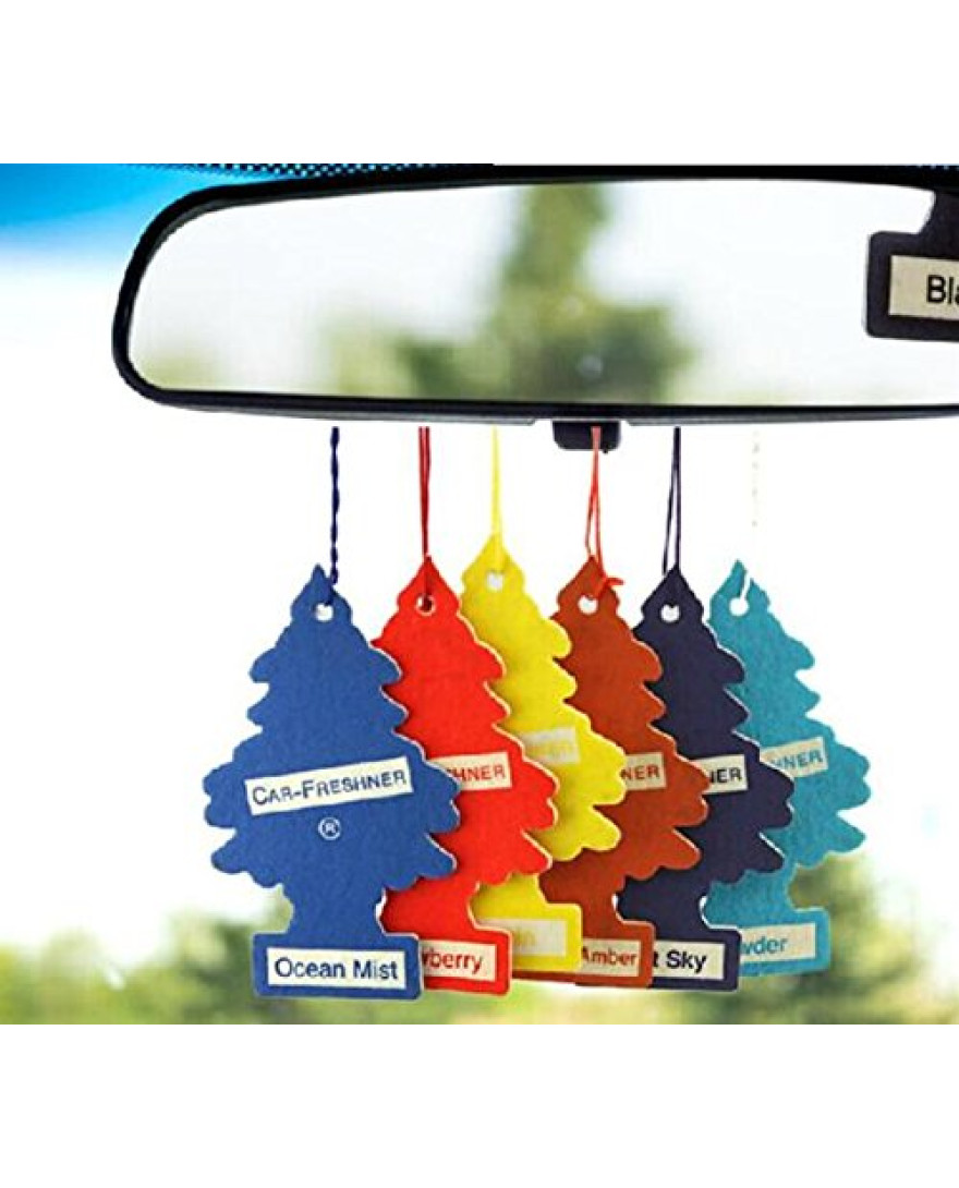 LITTLE TREES Hanging lavender Paper Car Air Rreshener | 10g