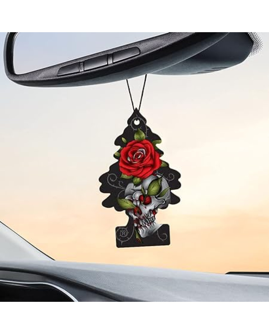 Little Trees Hanging Rose Thorn Car And Home Air Freshener | 10g