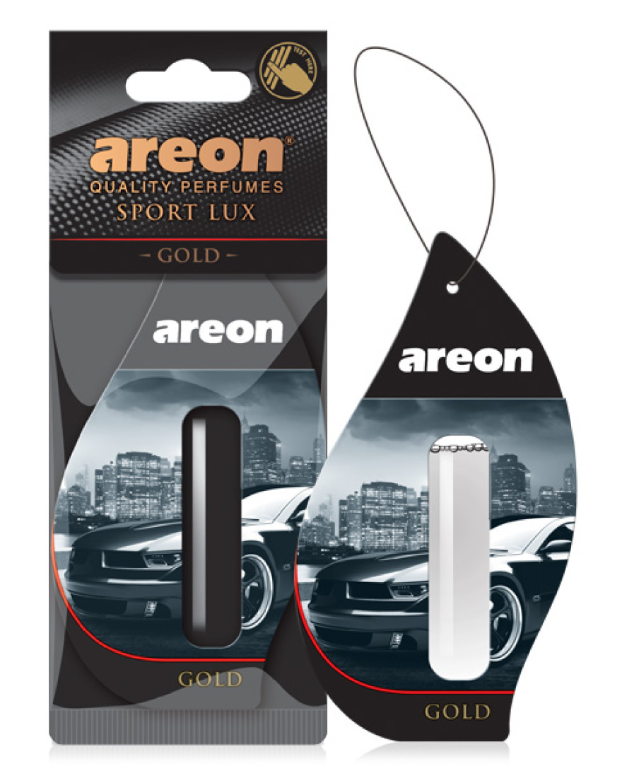 Areon Liquid 5ml Sport Lux Gold | Long Lasting Fragrance  | Environment Friendly Gel | LX01