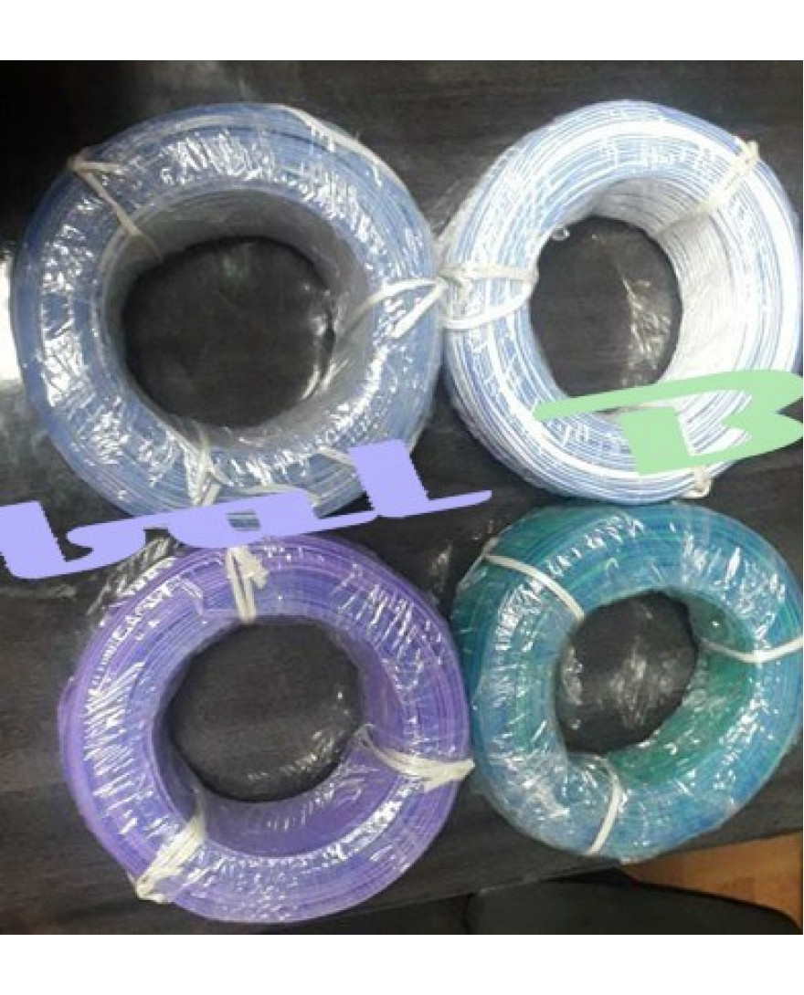 Global Byte Universal Speaker Wire Roll 100Mtr | WHITE, GREY, GREEN, VIOLET | OP-SPK/UNI