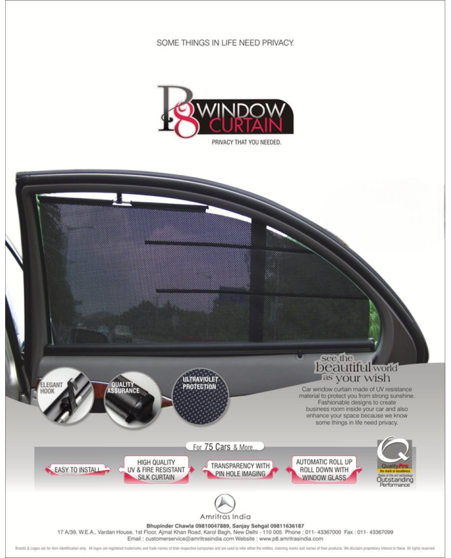 P8 Window Curtain Mitsubishi Cedia