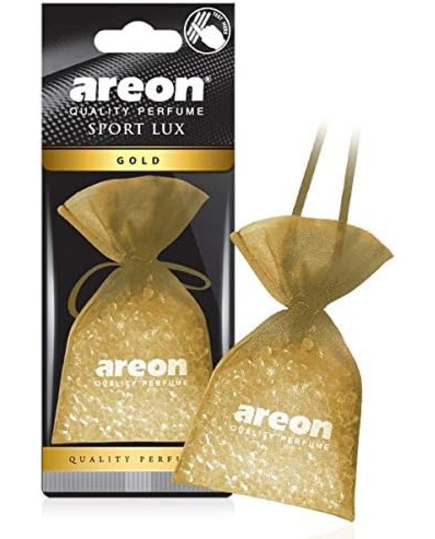 AREON Pearls Lux Gold Car And Home Air Freshener I Quality Perfume I APL02 