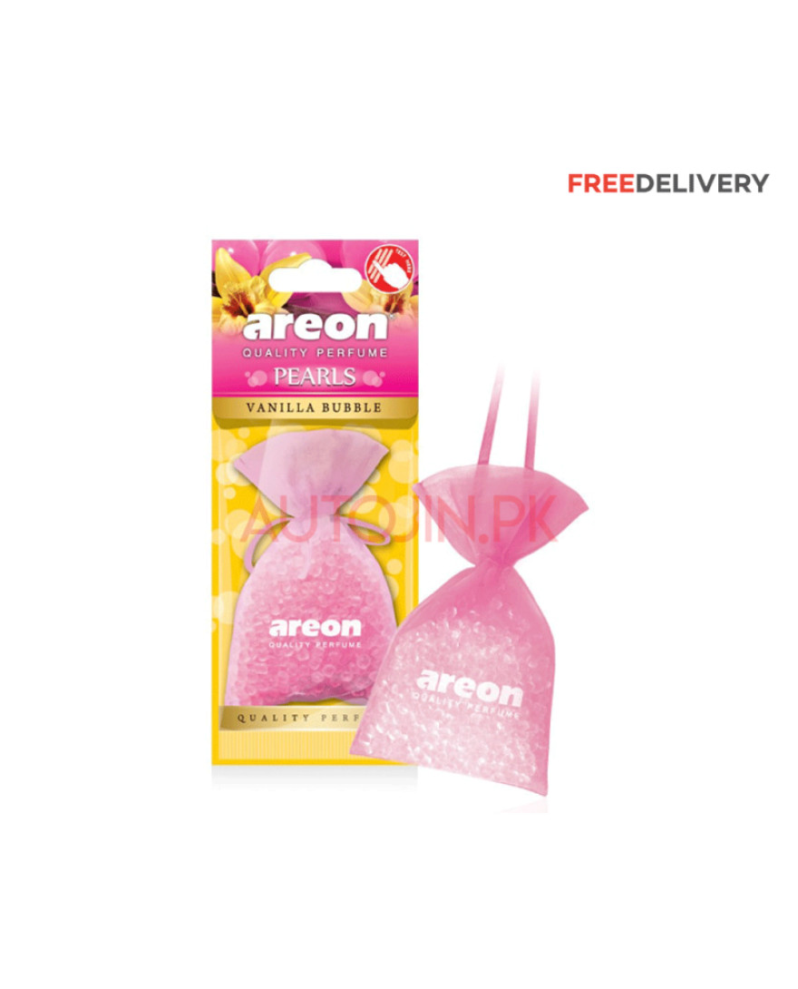 AREON PEARLS VANILLA BUBBLE | HANGING PERFUME | 25g | ABP08