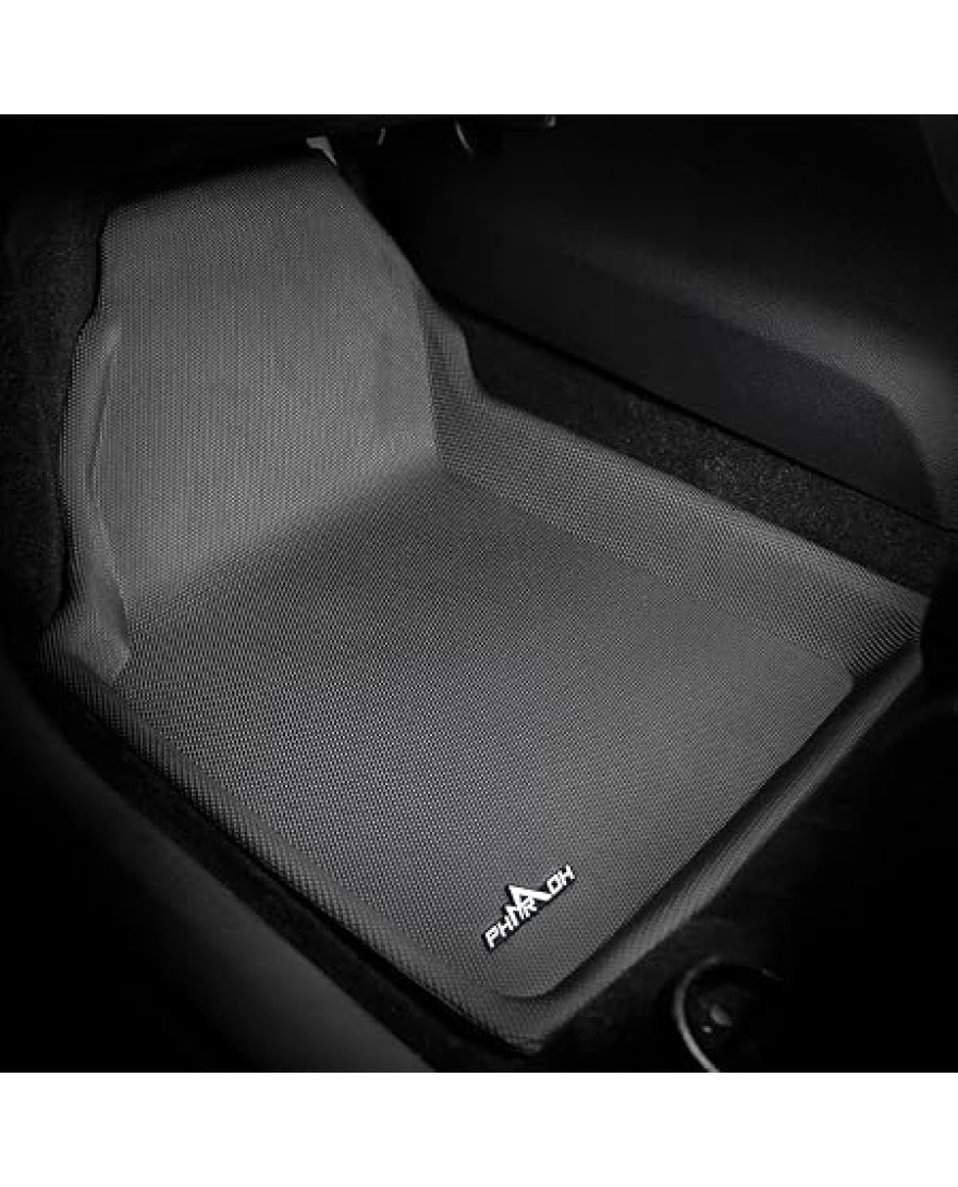 3D PHARAOH TATA HARRIER AUTOMATIC FOR ABOVE 2022 MODELS HEX LOCKS CAR FLOOR MATS |3 PCS