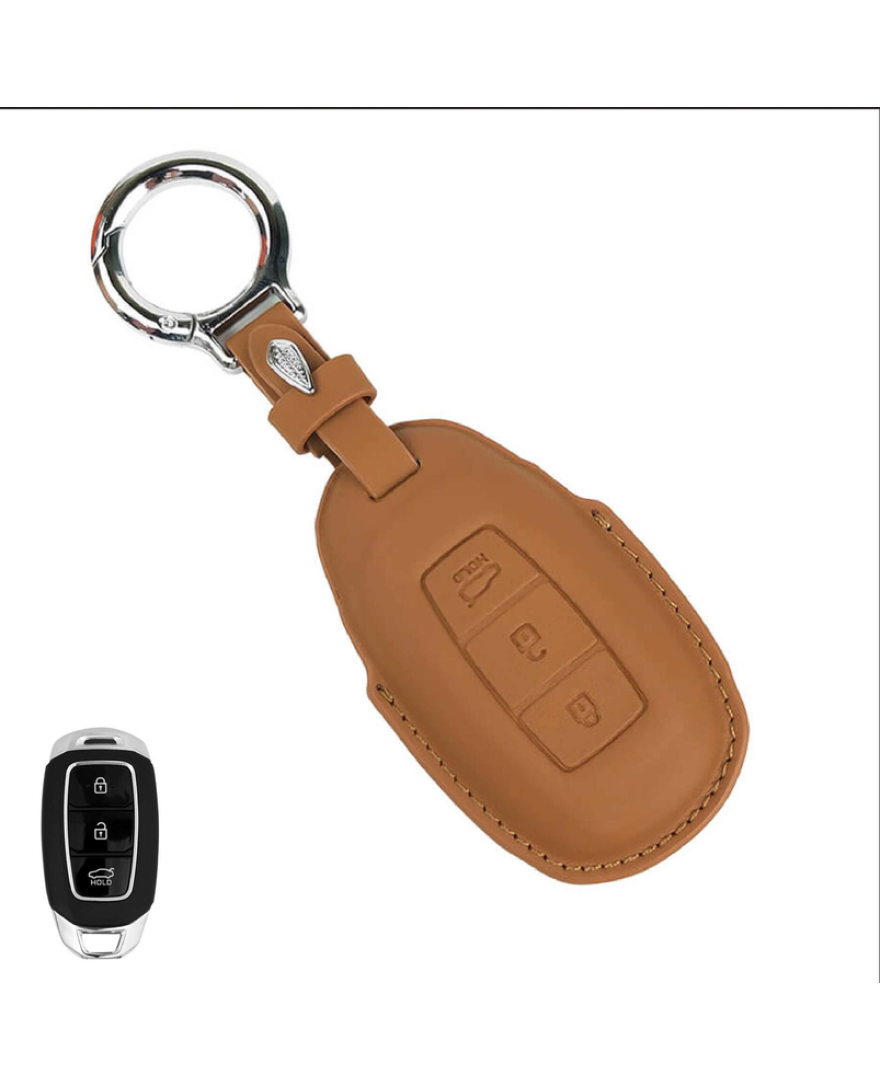 KeyCare PU 3D Hyundai Key Cover Pure Vegan Leather Series 41