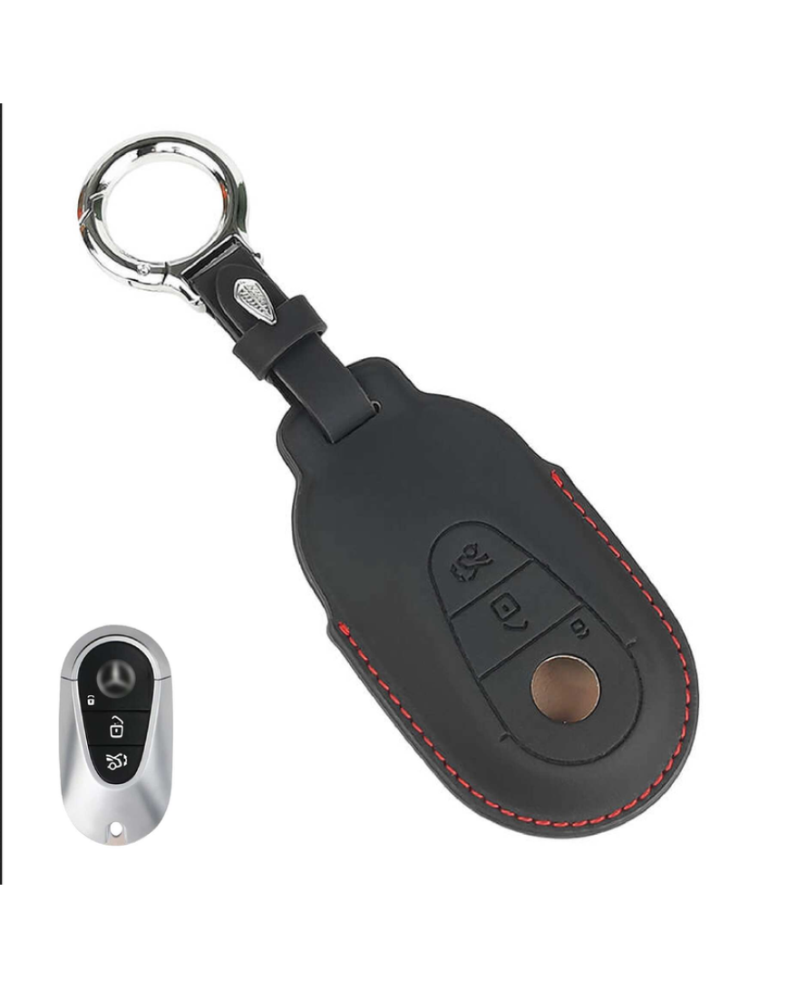 KeyCare PU 3D Mercedes Benz Key Cover Pure Vegan Leather Series 71